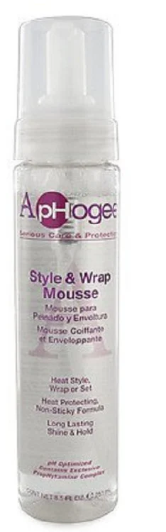 ApHogee Style & Wrap Mousse 8.5oz
