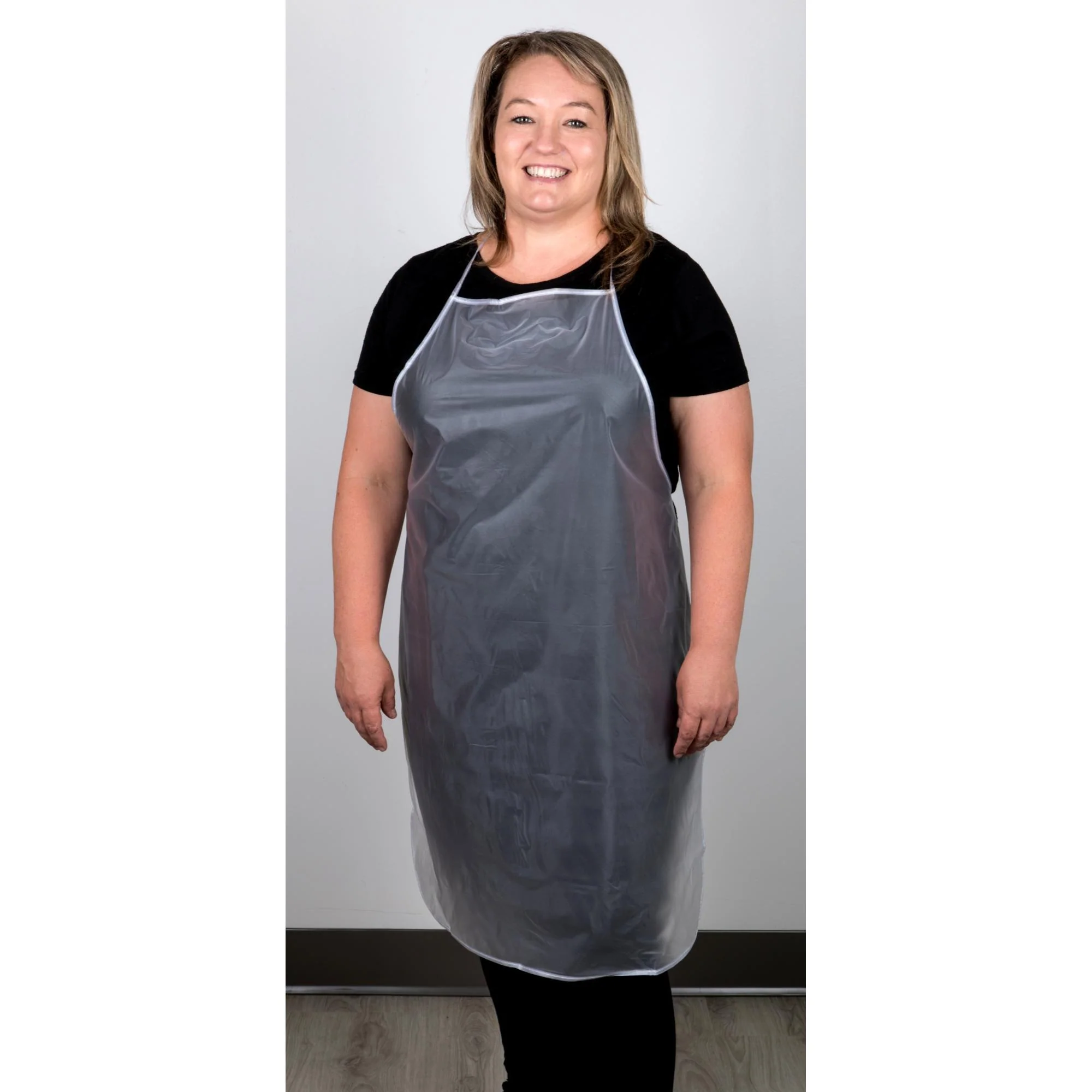 Short Vinyl Bib Apron