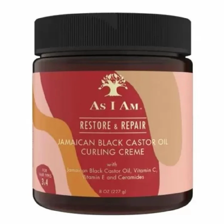 As I Am Jamaican Black Castor Oil Curling Creme 8oz