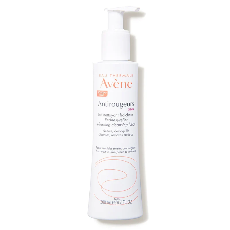 Avène Antirougeurs Clean Redness Relief Refreshing Cleansing Lotion 6.7oz
