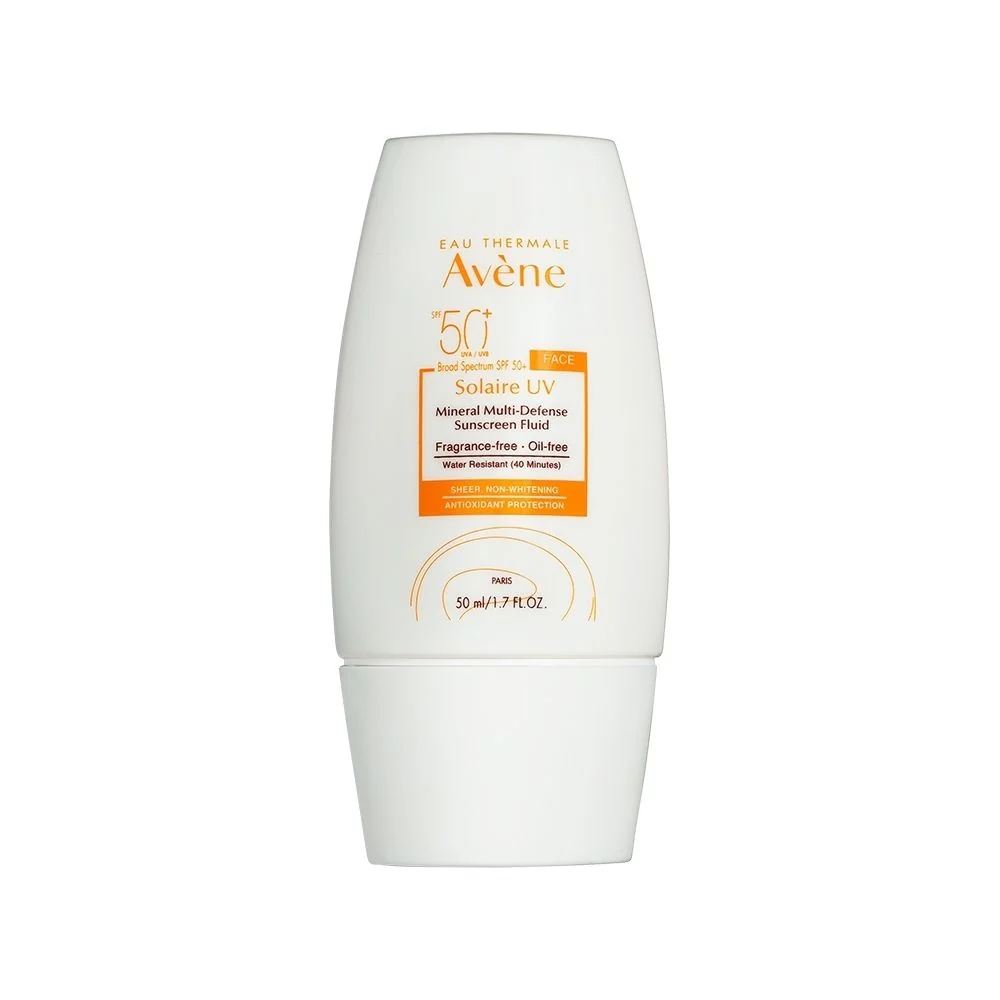 Avene Solaire UV Mineral Multi Defense Sunscreen Fluid 1.7oz