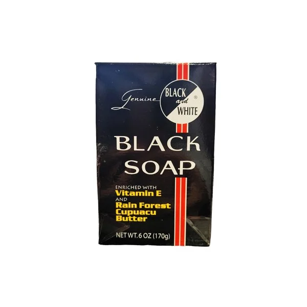 Black & White Black Soap - 6oz