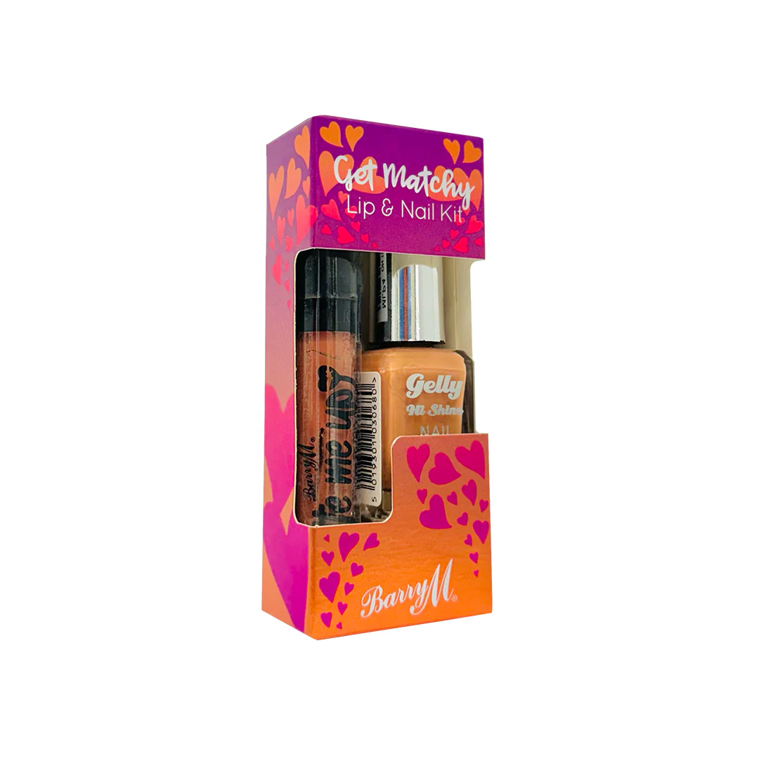 Barry M Get Matchy Lip Paint & Nail Polish Kit – Beauty Outlet