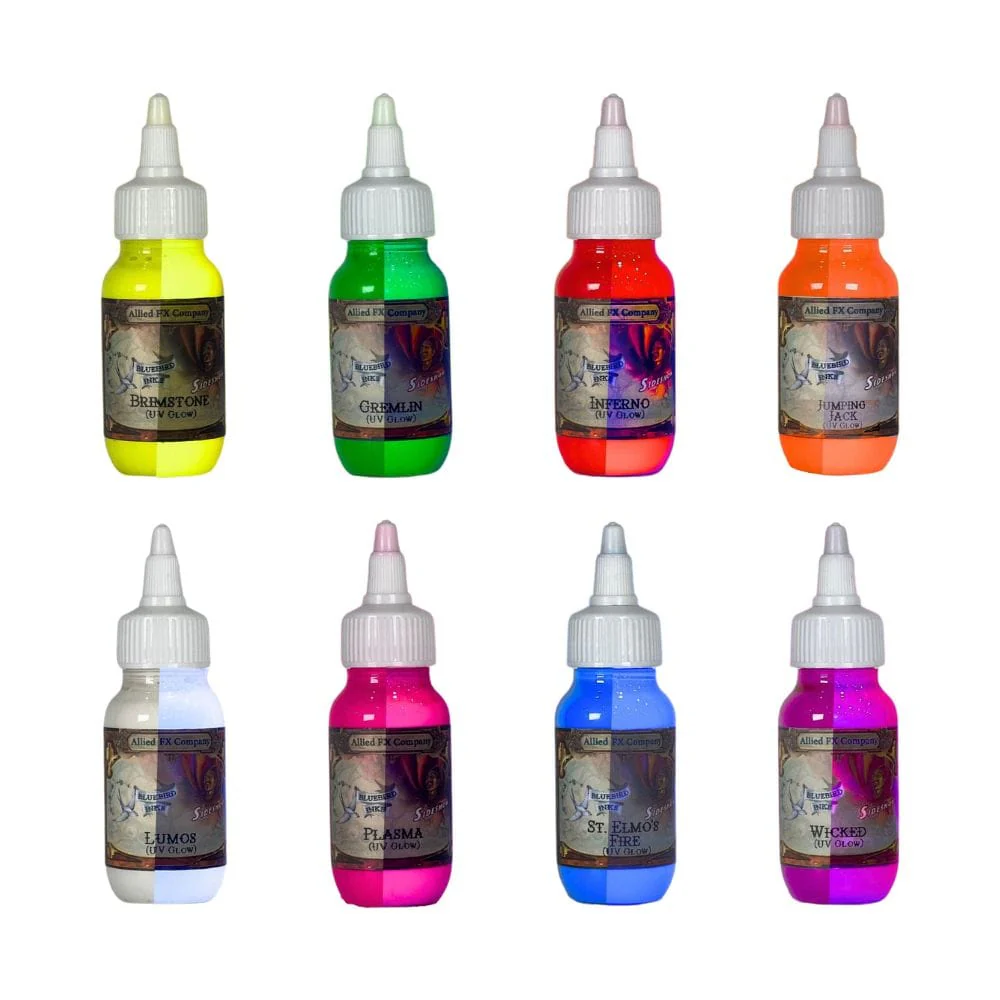 Allied FX Bluebird UV/Dayglow Inks