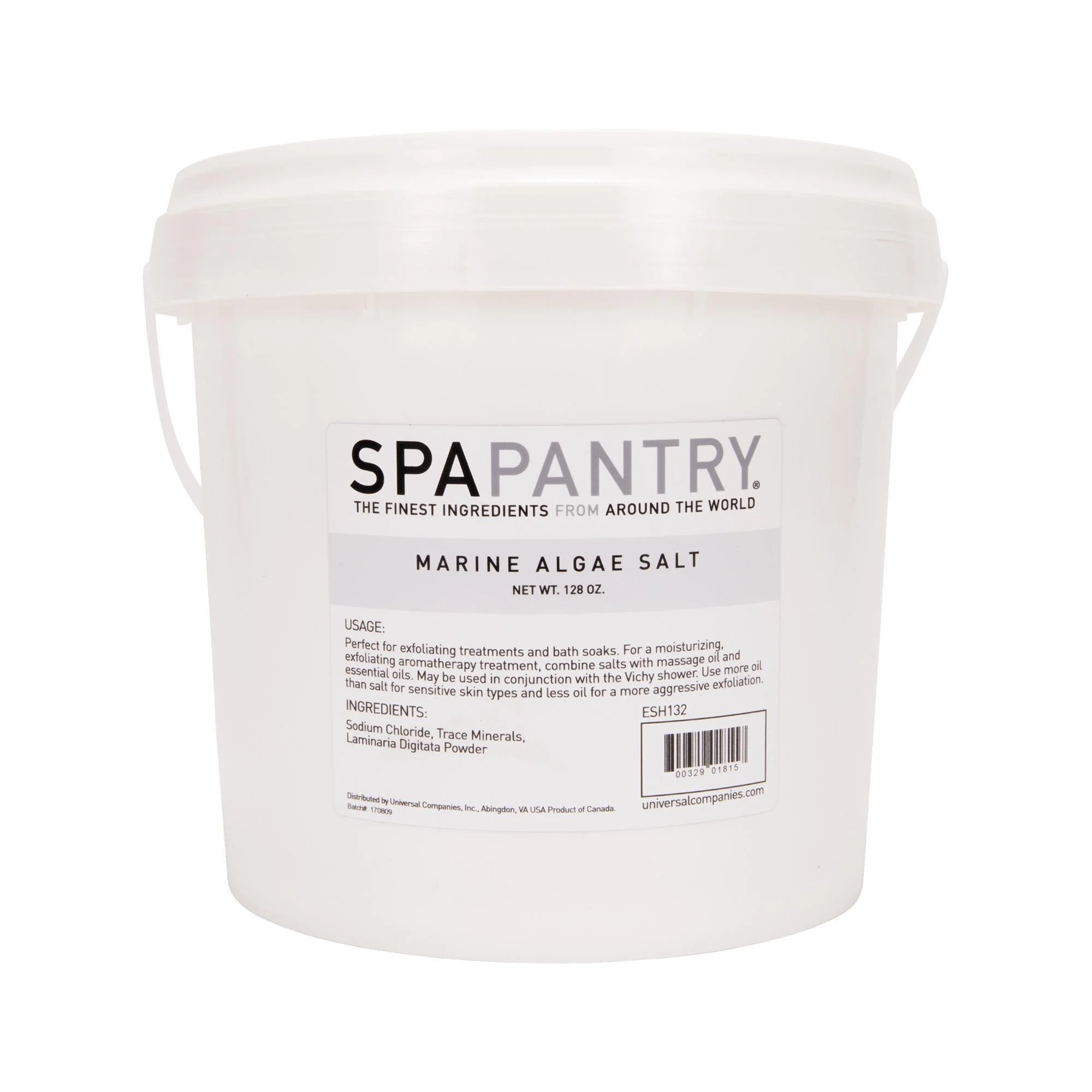 Spa Pantry Marine Algae Salt,1 gallon