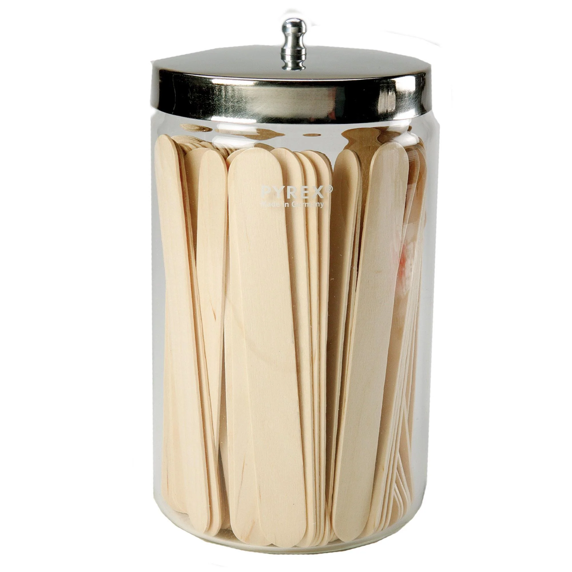 Sundry Jar w/Stainless Steel Lid, Glass