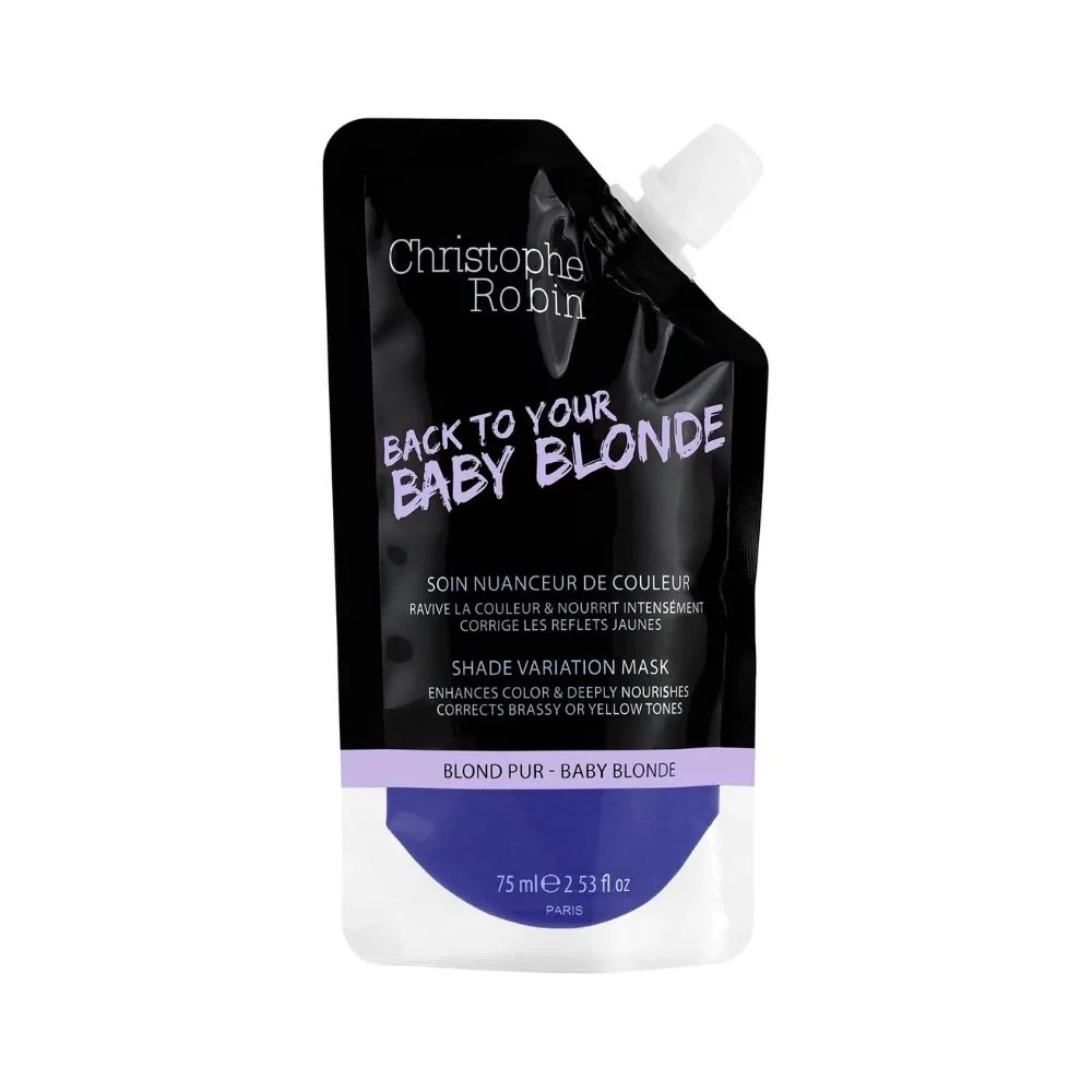 Christophe Robin Back To Your Baby Blonde Shade Variation Mask 2.53oz