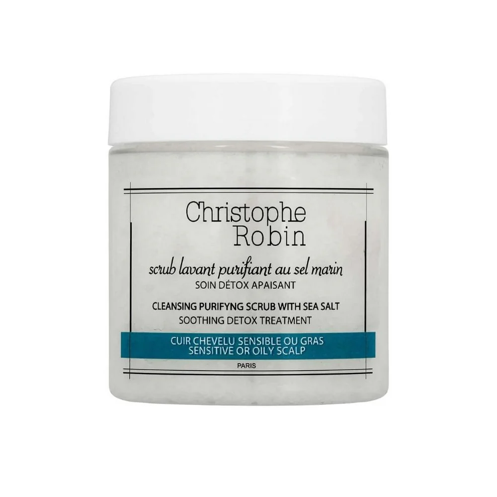 Christophe Robin Cleansing Purifying Scrub With Sea Salt 2.5oz
