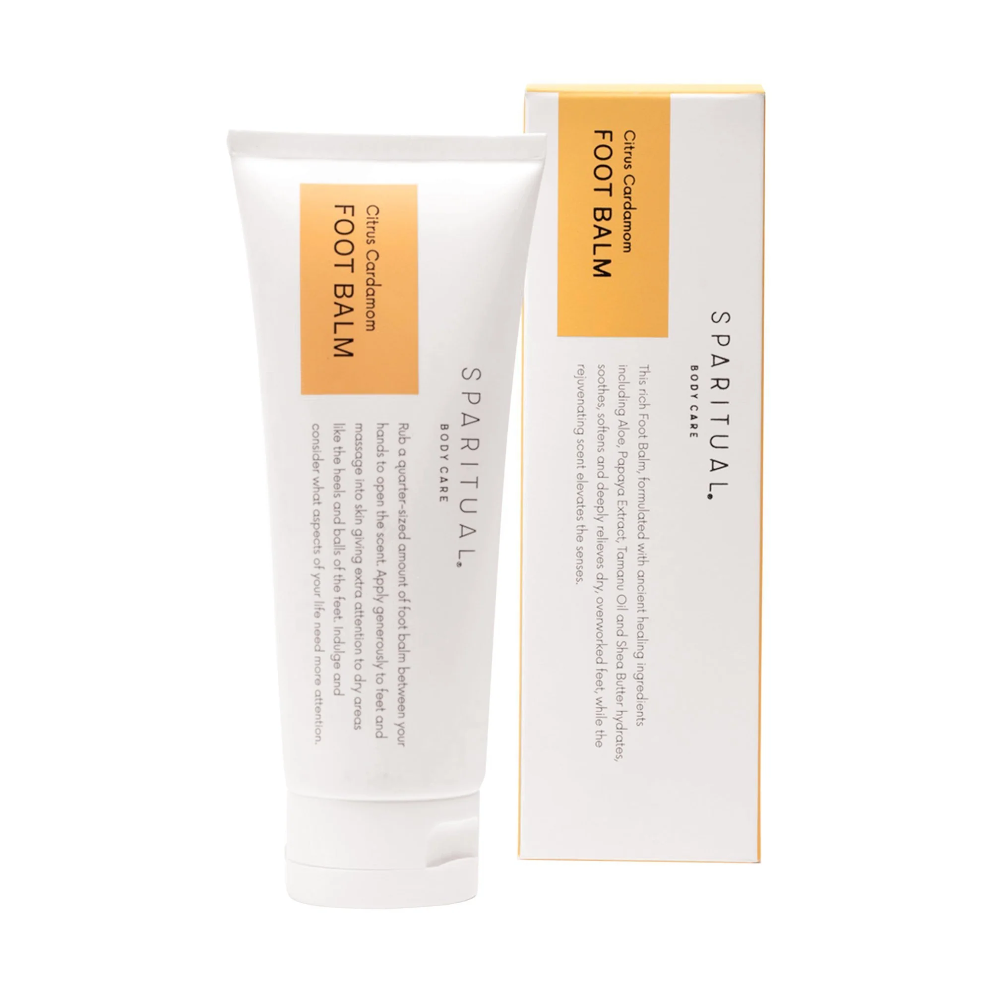 SpaRitual Citrus Cardamom Foot Balm, 3.4 oz