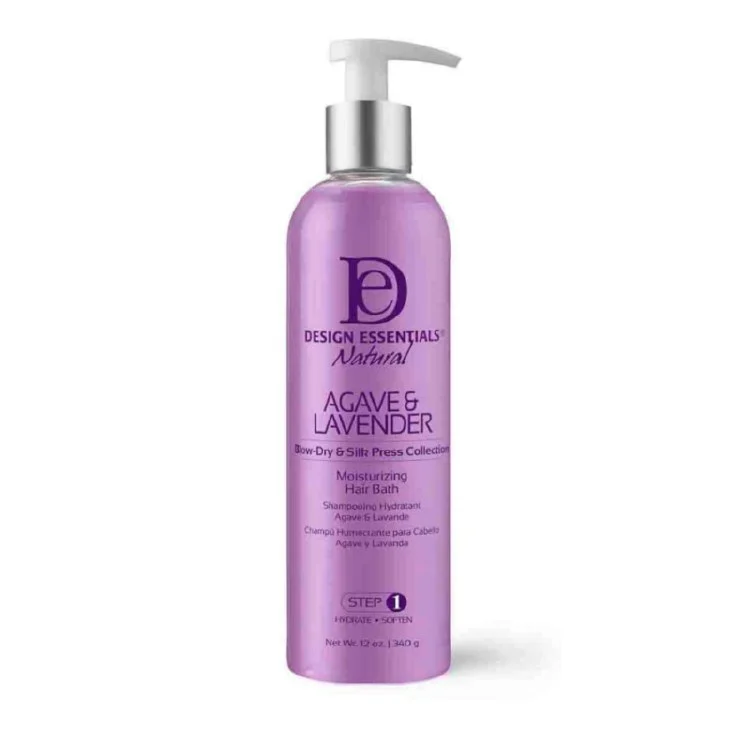 Design Essentials Agave & Lavender Moisturizing & Strengthening Shampoo 12oz