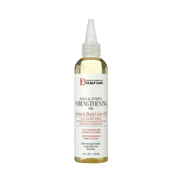 Design Essentials Edge & Temple Strengthening Biotin & Black Castor Oil 4oz