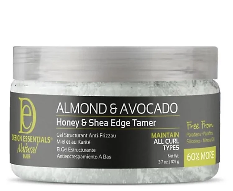 Design Essentials Almond & Avocado Natural Honey & Shea Edge Tamer 2.3oz