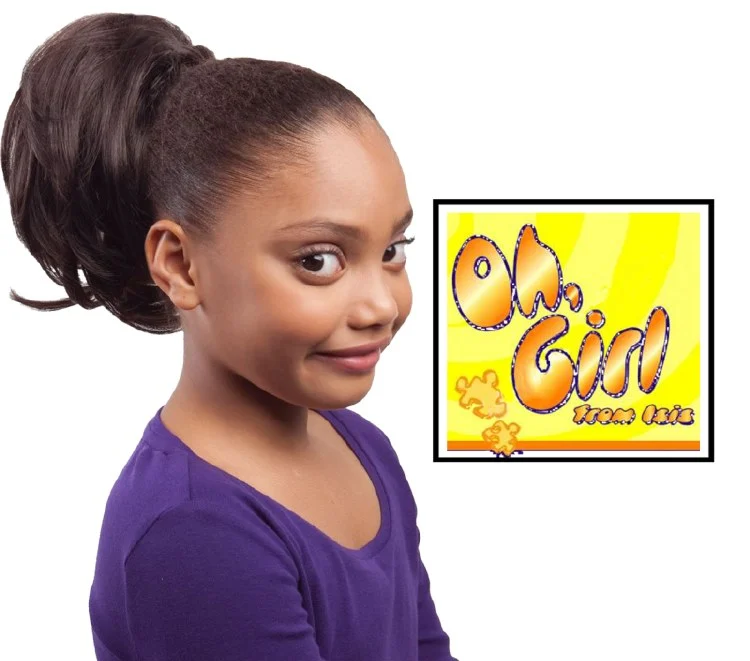 Oh Girl Kid's Yaky Drawstring Ponytail - # 2