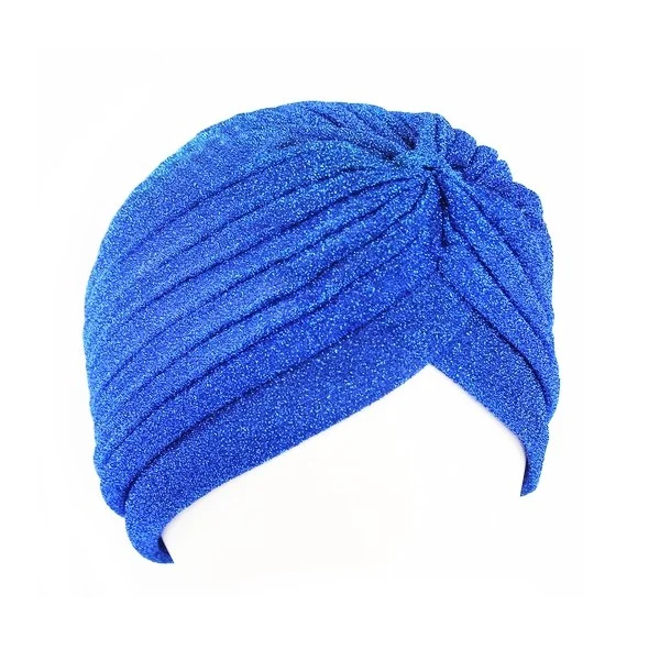 Donna Glitter Spandex Turban #33002 - Assorted Color