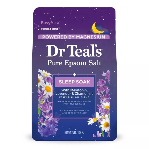 Dr Teal's Epsom Salt 3LB - Lavender & Chamomile