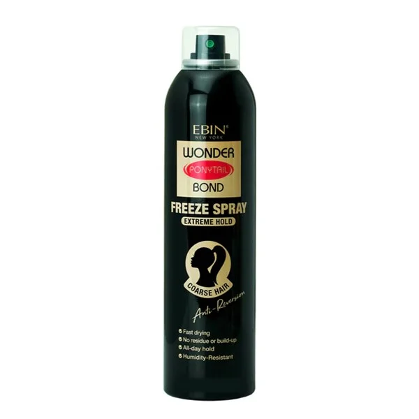EBIN Wonder Ponytail Bond Freeze Spray 8oz - Extreme Hold