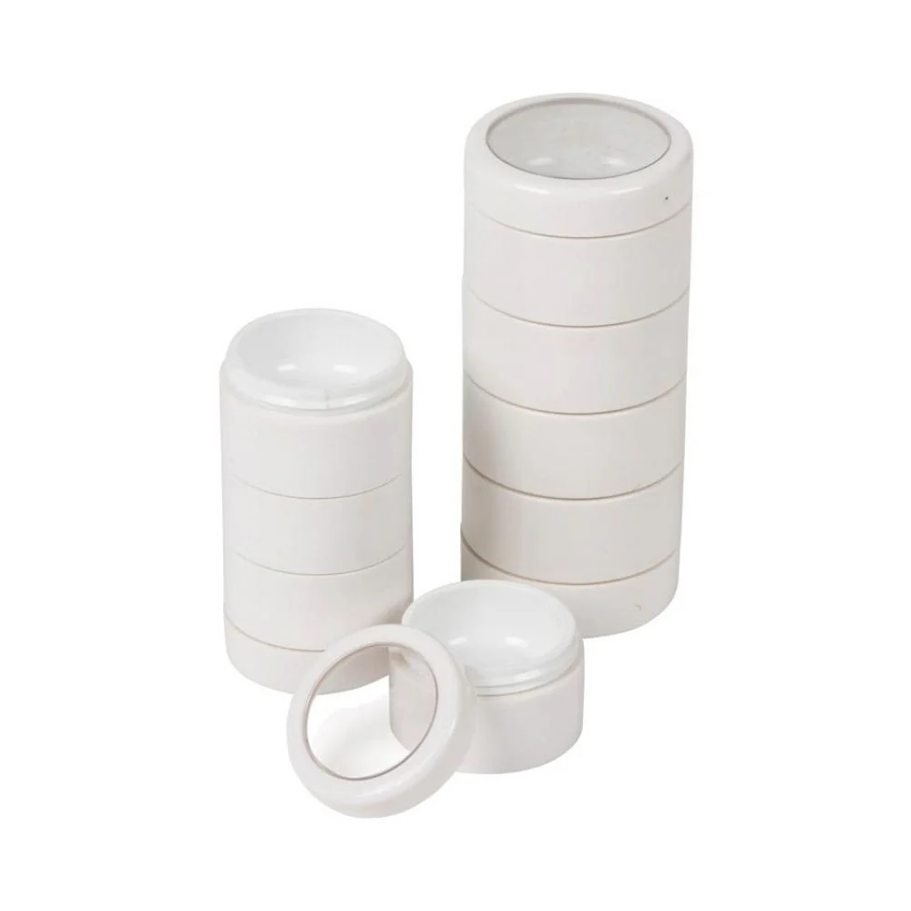Empty White Stackable