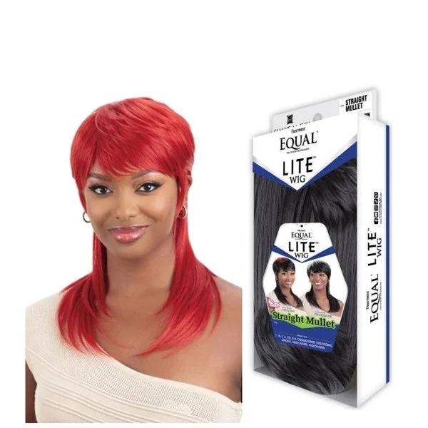 FreeTress EqualFull Lite Wig - Straight Mullet - # Jadecrown