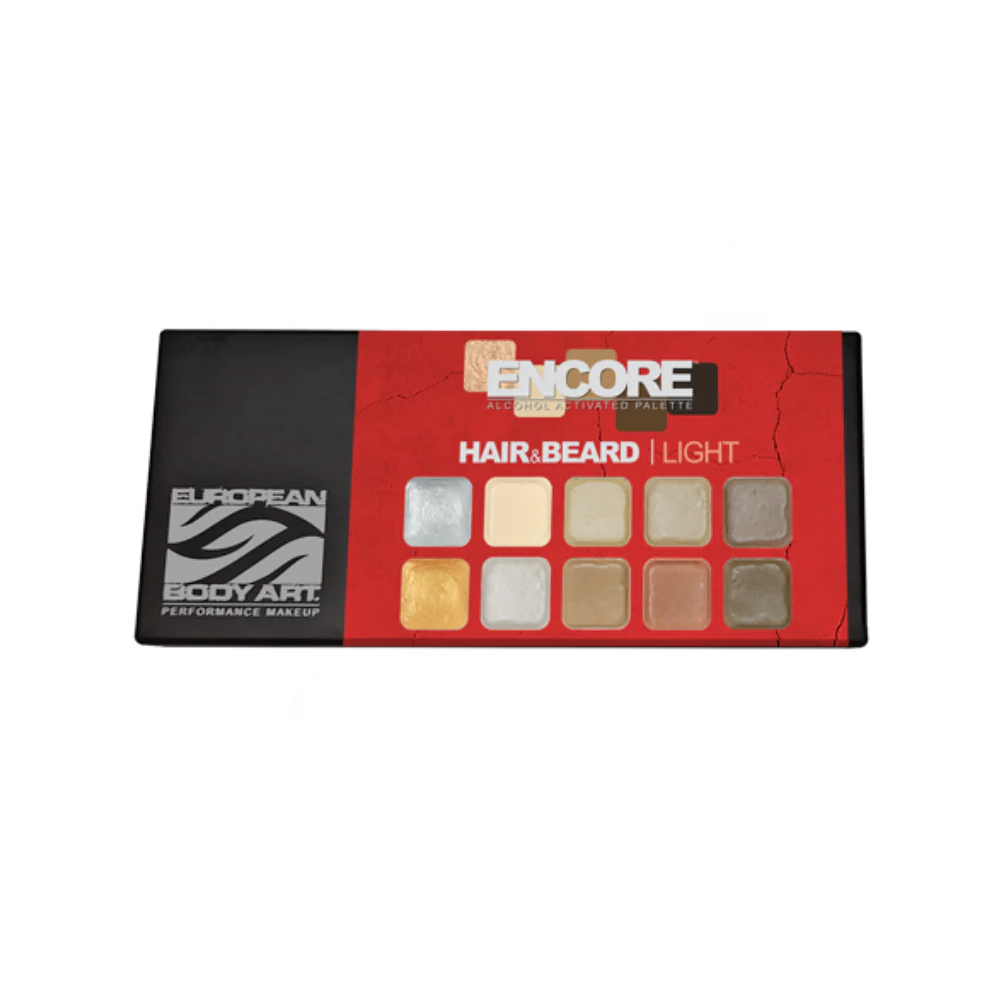 European Body Art Hair & Beard Palette Light