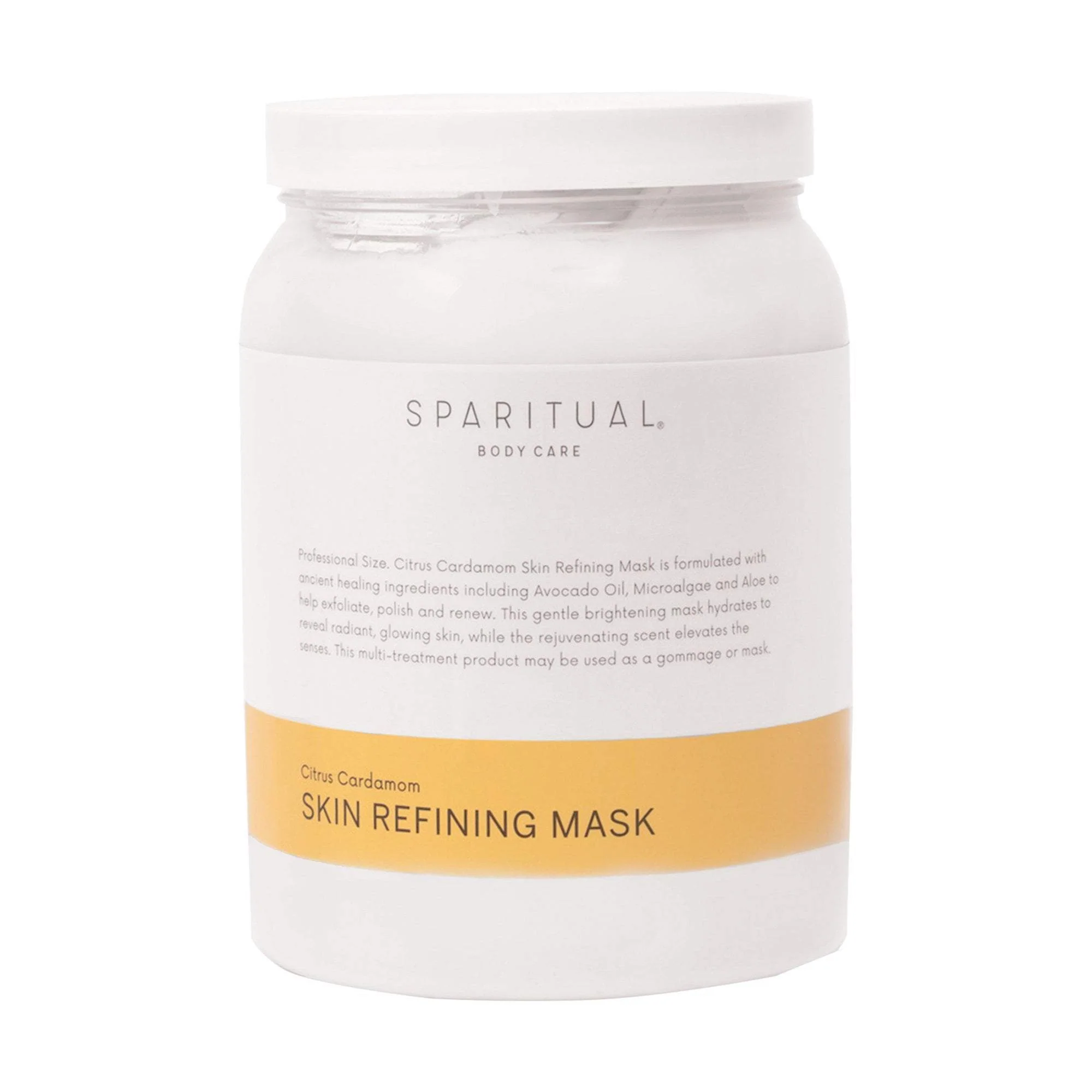 SpaRitual Citrus Cardamom Skin Refining Mask, 59 fl oz