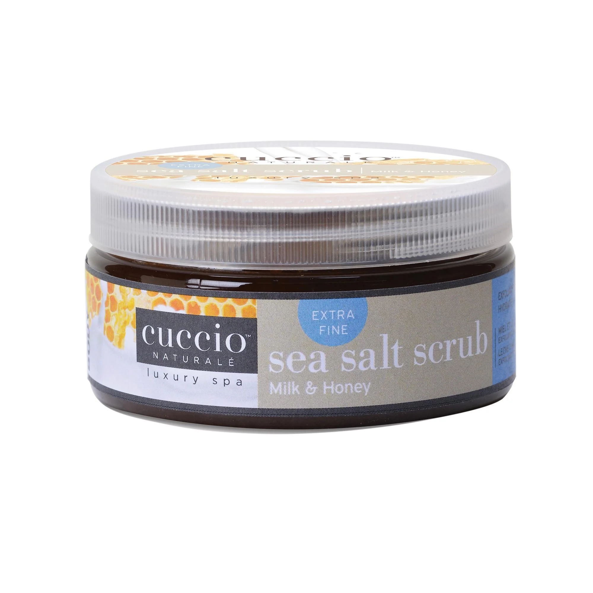 Cuccio Fine Sea Salt Scrub, 8 oz