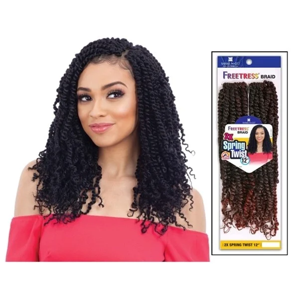 FreeTress Braids 2X Spring Twist 12 Inch - # 30