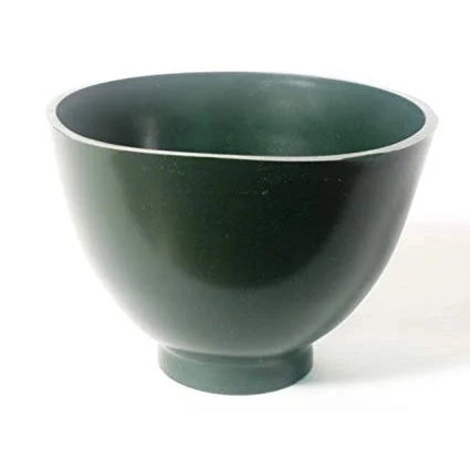 Flexible Rubber Mixing Bowl, Green, 20oz