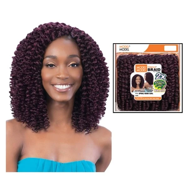 Glance Braid 2x Spiral Wand Curl - # 1