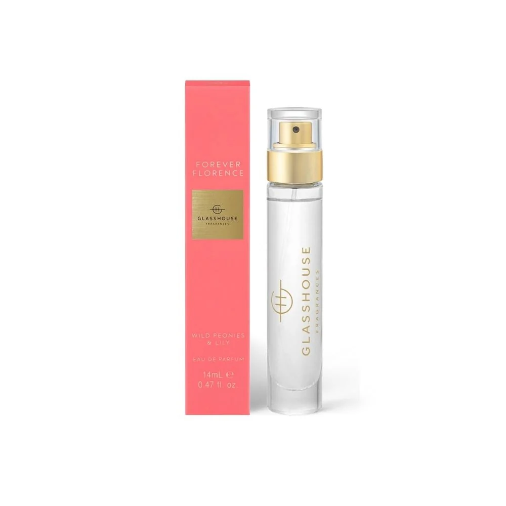 Glasshouse Fragrance Forever Florence Eau De Parfum Wild Peonies & Lily .47oz