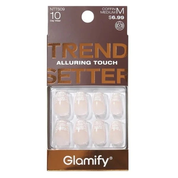 Glamify Trendsetter Press on Nails #NTTS09 - Coffin Medium
