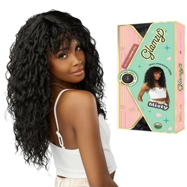 Glamzy HD Lace Crown Wig - MISTY - # ROSY PINK