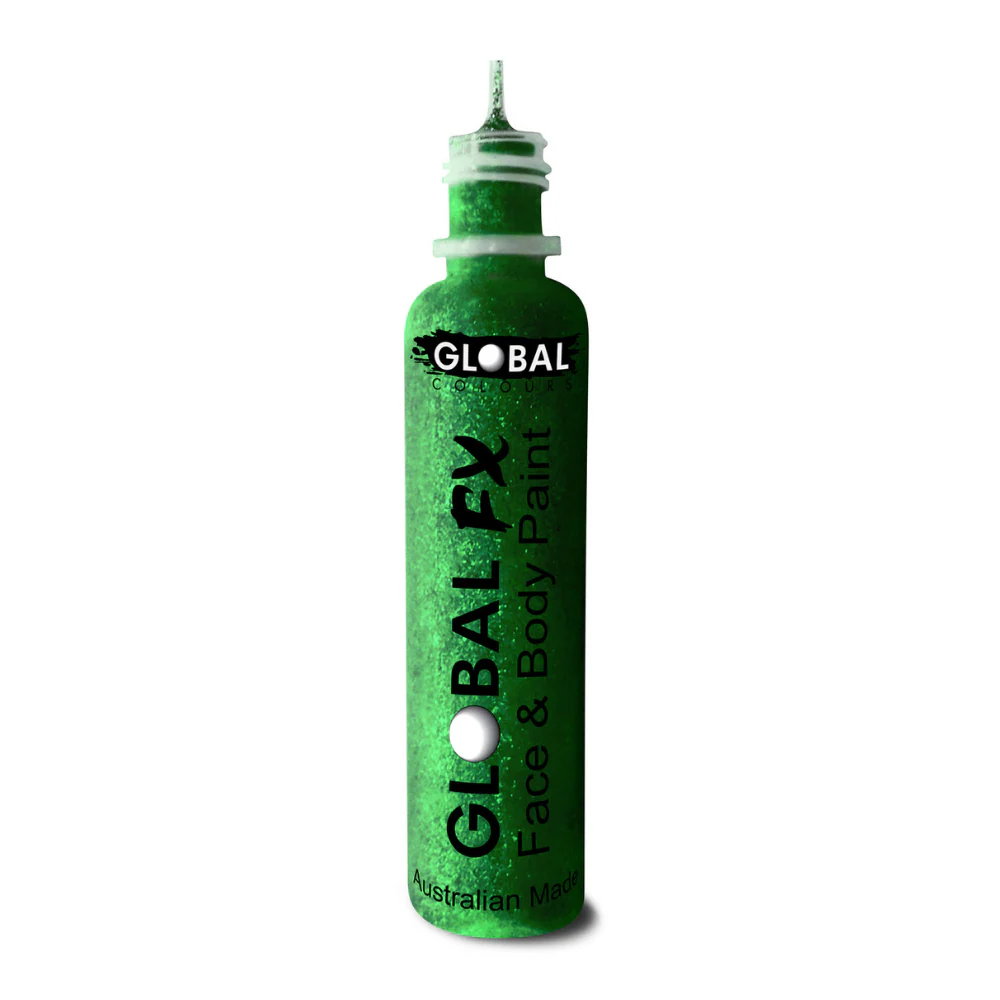 Global FX Glitter Gell Emerald Green 1.2oz