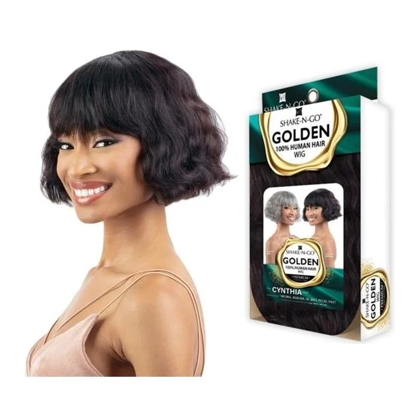 Golden Premium Full Wig - Cynthia - # NATURAL
