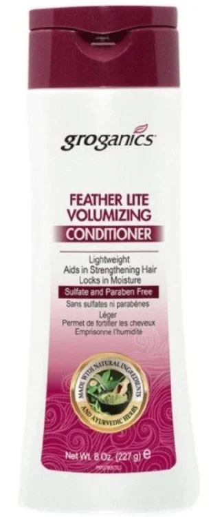 Groganics Feather Lite Volumizing Conditioner 8oz