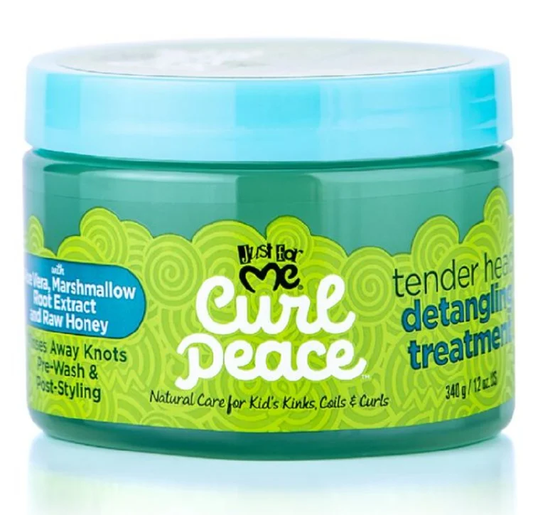 Just For Me Curl Peace Tender Head Detangling Treatment 12oz