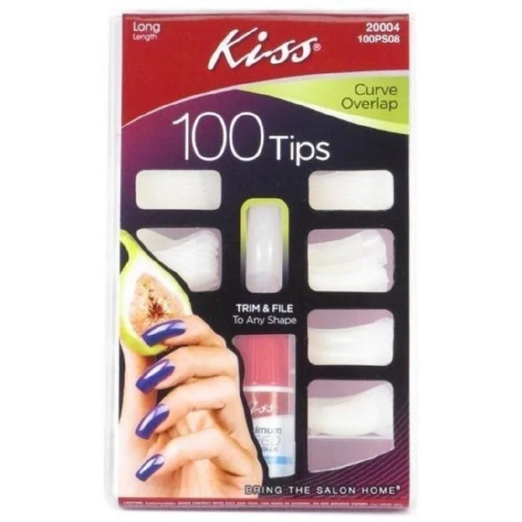 Kiss Plain Nail Kit - Curve Overlap 100PS08