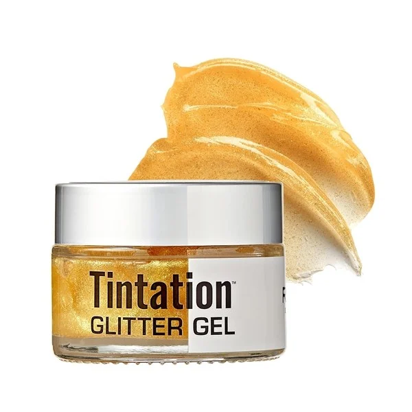 Red By Kiss Tintation Glitter Gel 30ml #GH02 - Gold
