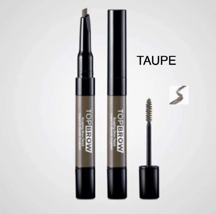 Kiss New York Professional Top Brow Sculpting Brow Pencil & Mascara #KBSP01 - Taupe