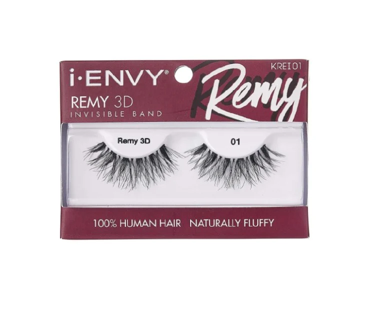 Kiss i-Envy Remy 3D Invisible Band Lashes #KREI01
