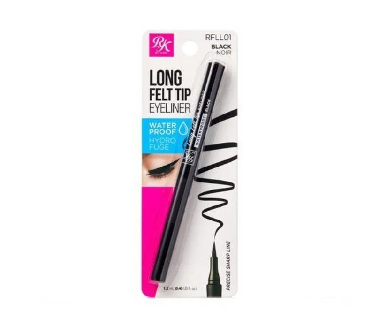 Kuby Kisses Long Felt Tip Eyeliner Waterproof #RFLL01