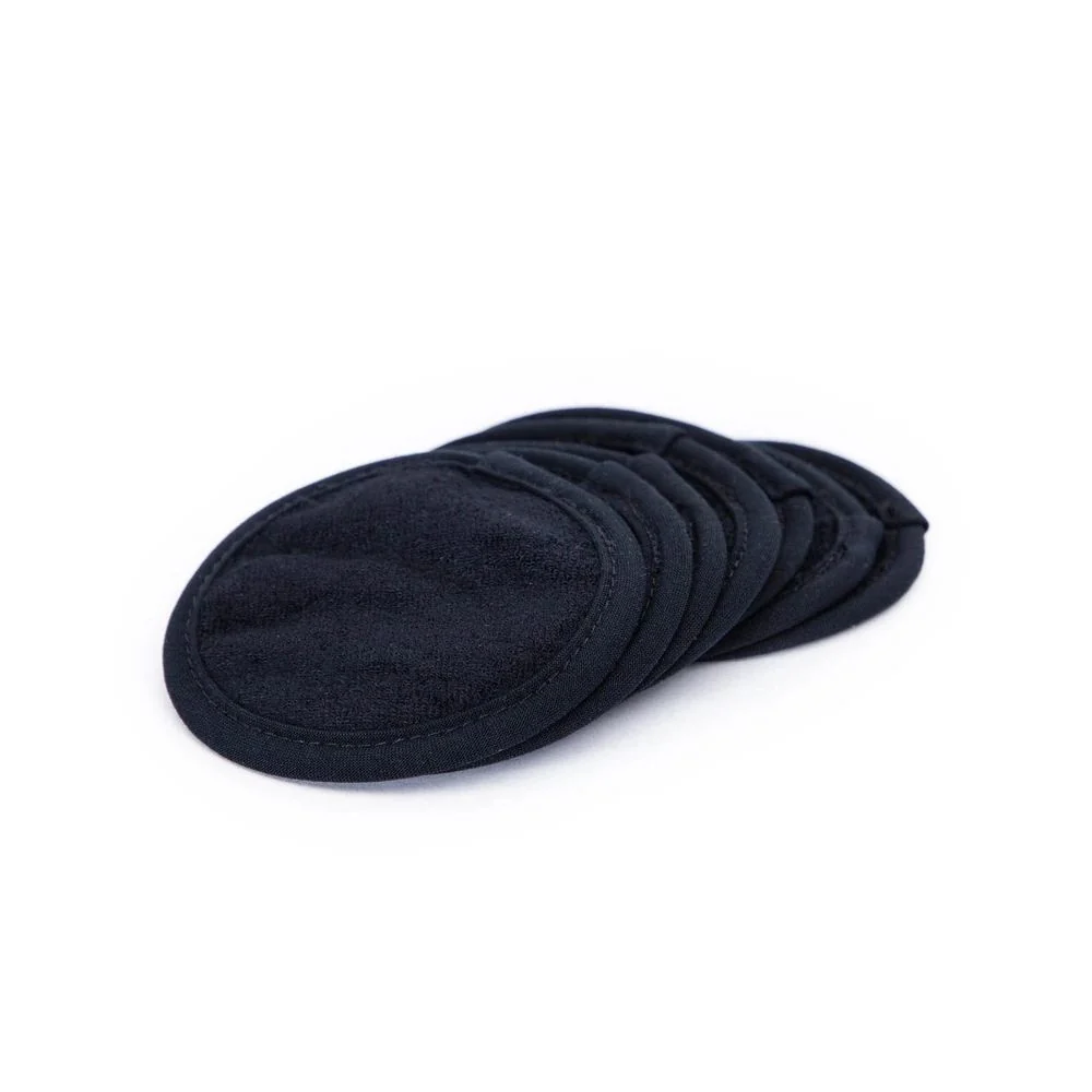 Kitsch Eco-Friendly Mini Face Rounds 7pc Black