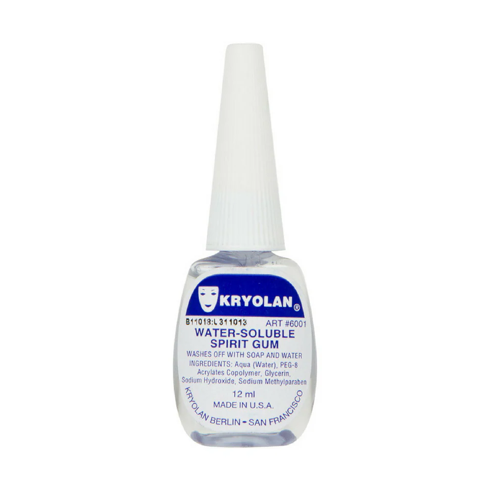 Kryolan Water Soluble Spirit Gum 12ml