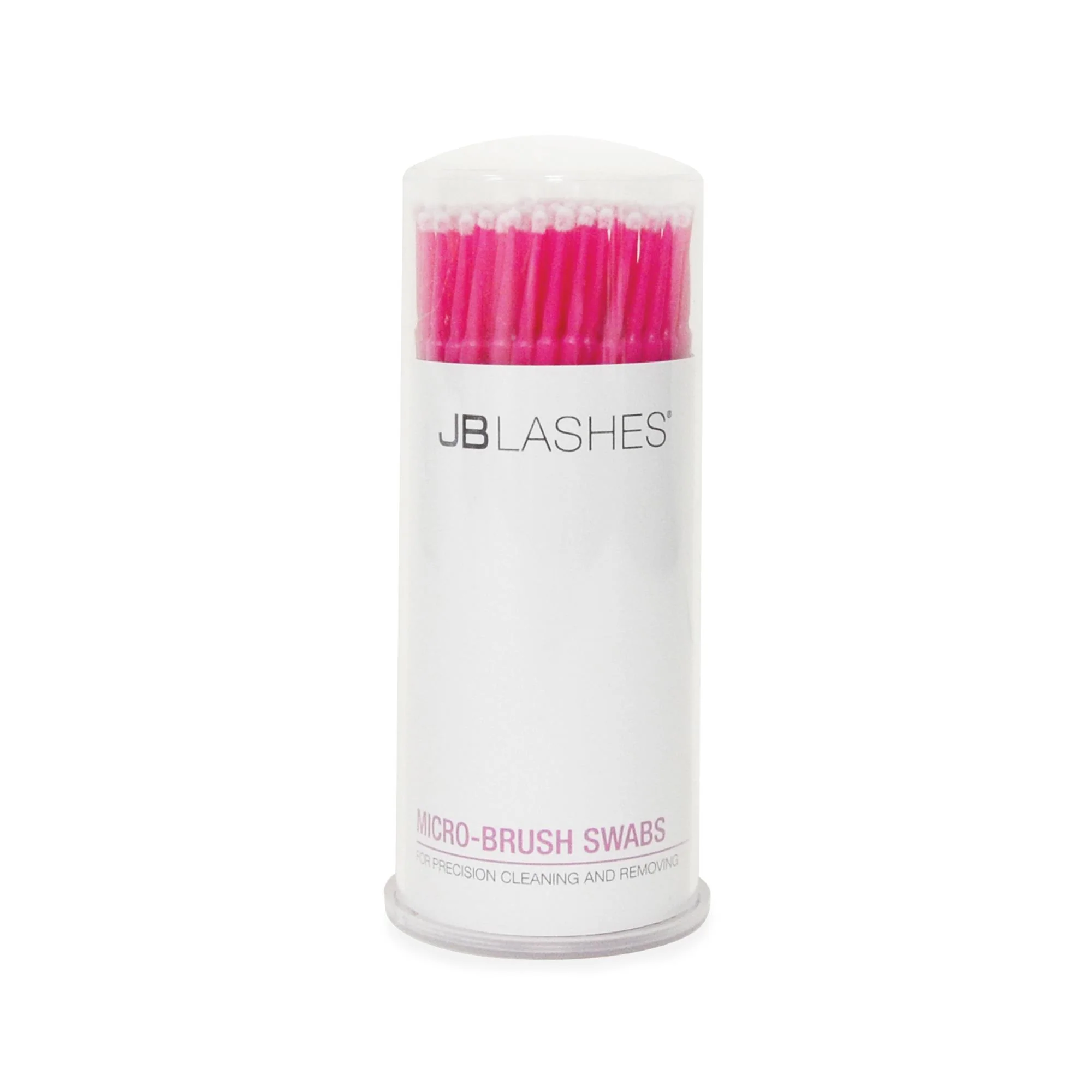 JB Lashes Medium Micro Brush Swabs, 100 Count