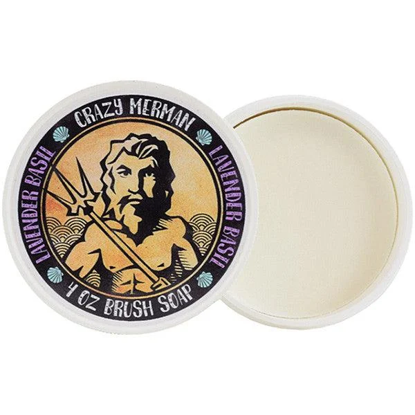Crazy Merman Makeup Brush Cleaner Soap Lavender Basil