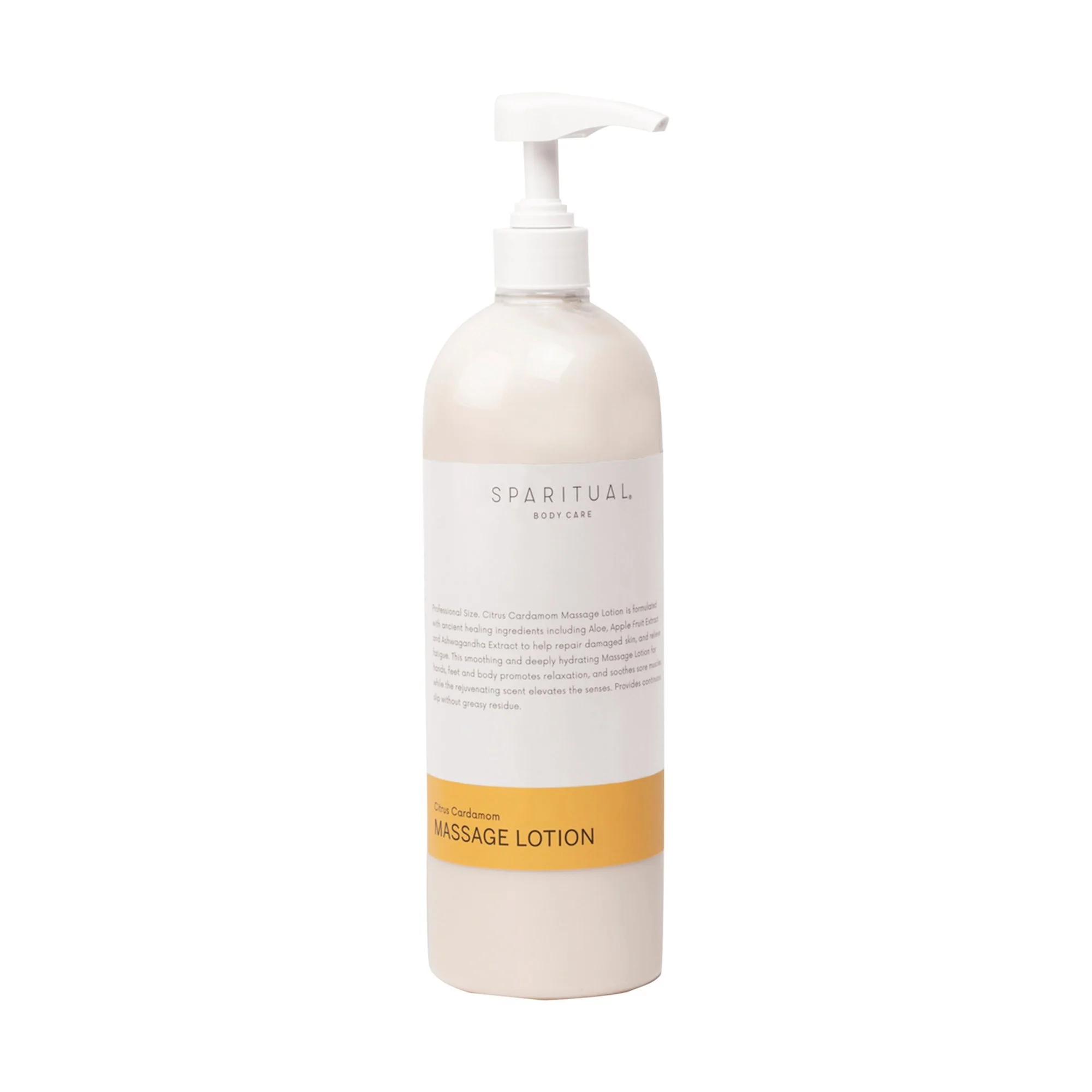 SpaRitual Citrus Cardamom Massage Lotion, 33 fl oz
