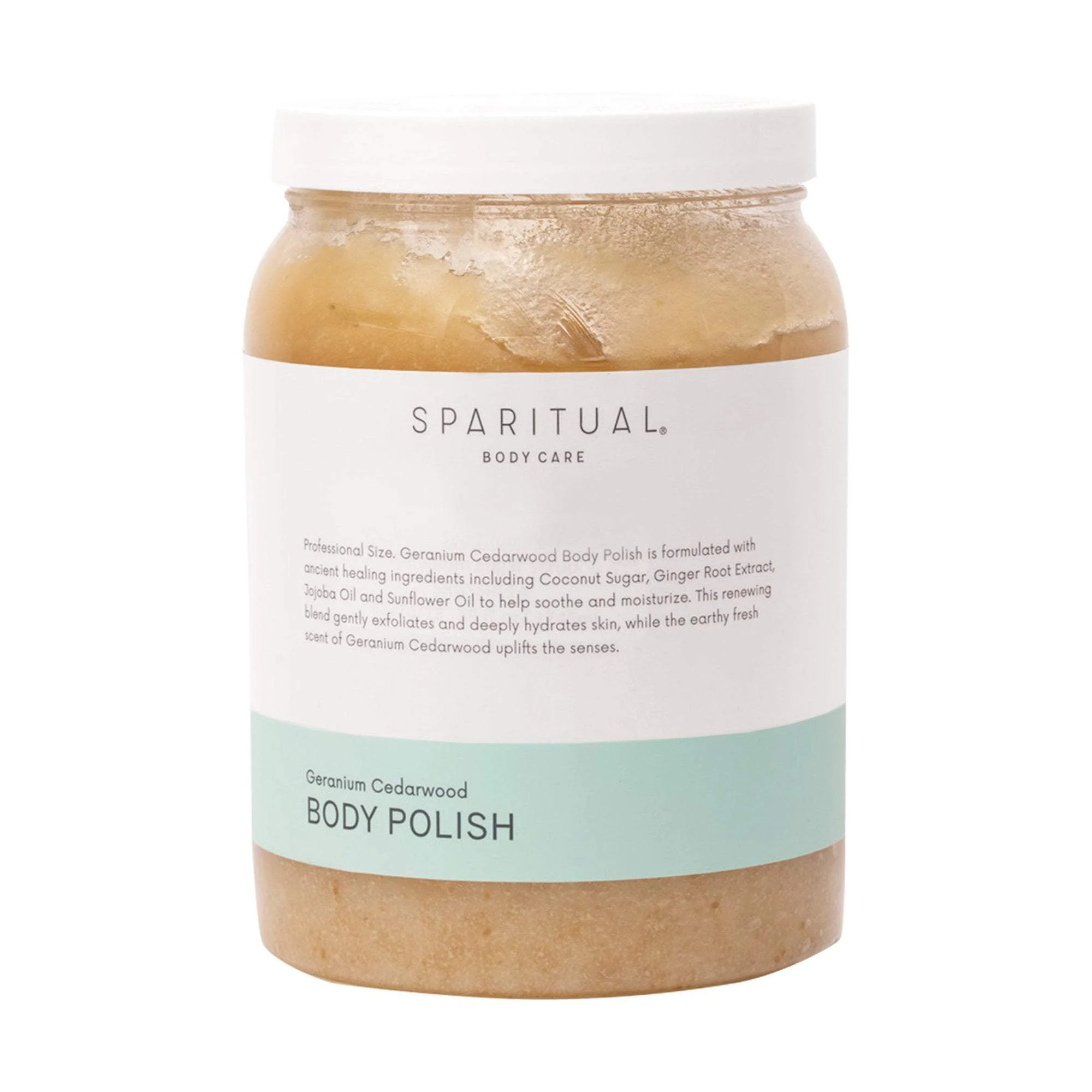 SpaRitual Geranium Cedarwood Body Polish, 59 oz