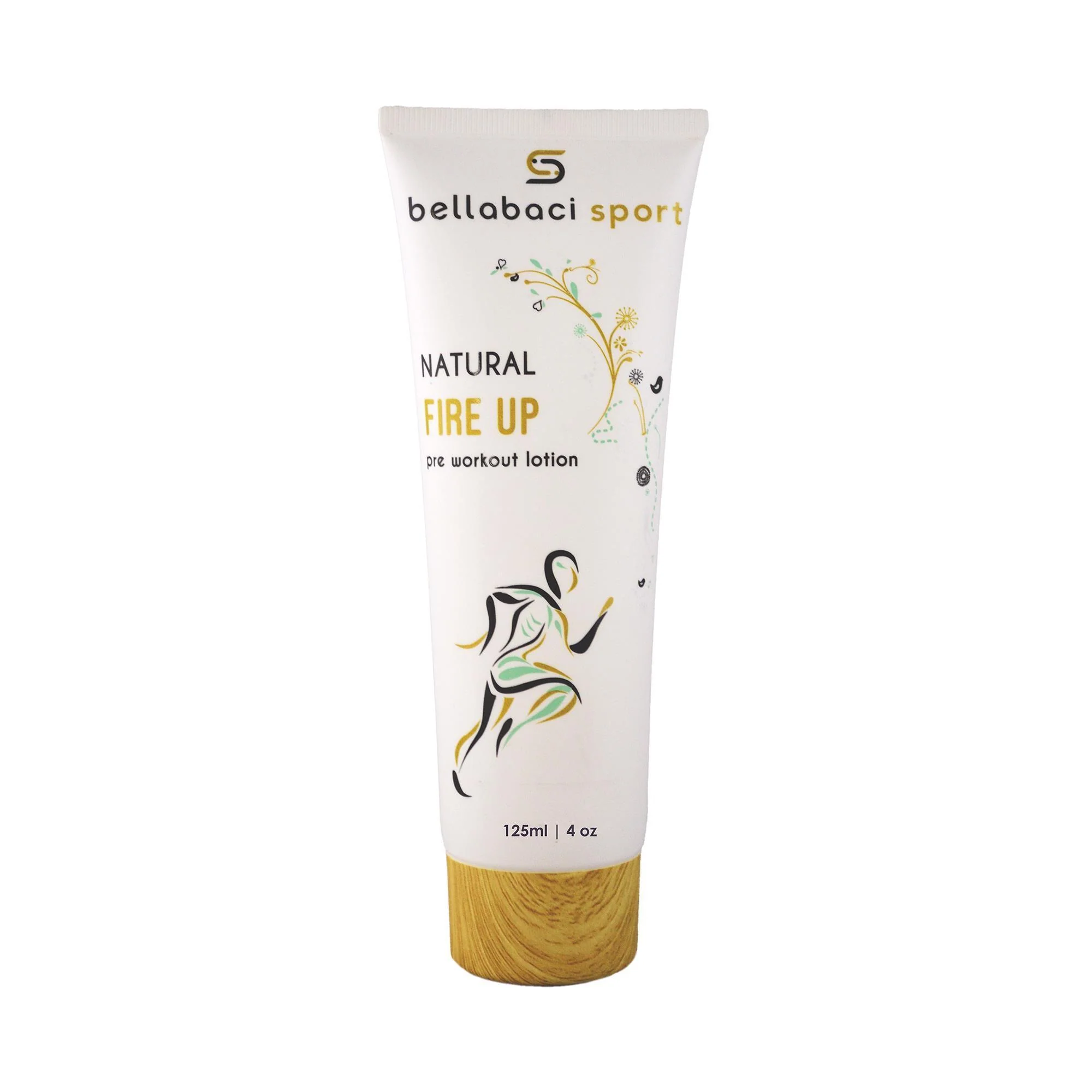 Bellabaci Sport SOS Fire Up Pre Workout Lotion, 4.23 fl oz