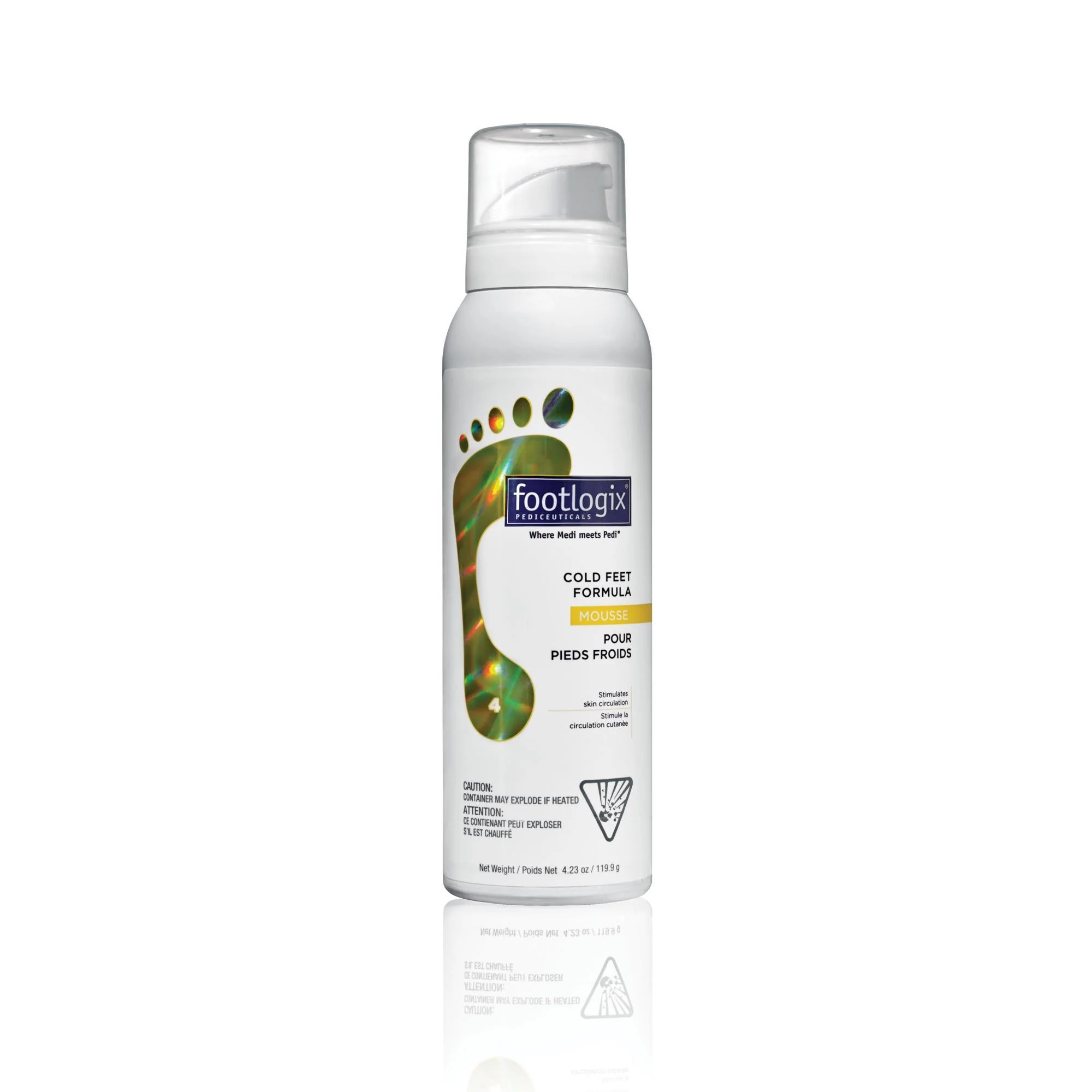 Footlogix Cold Feet Formula, 4.2oz