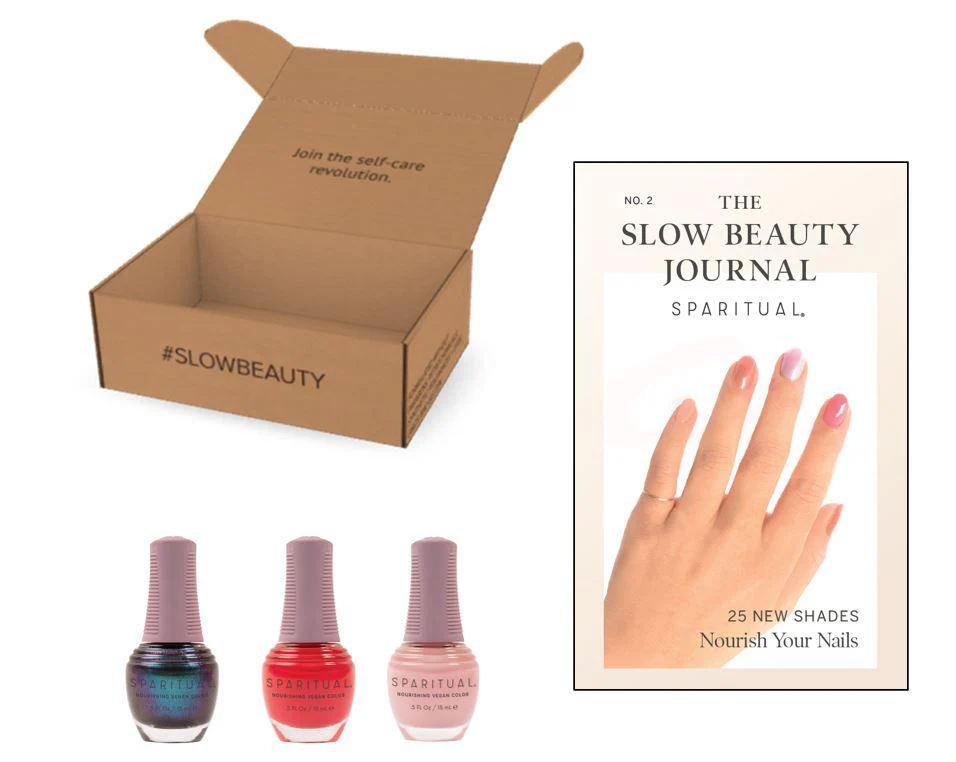 SpaRitual Nourishing Vegan Color Sample Box