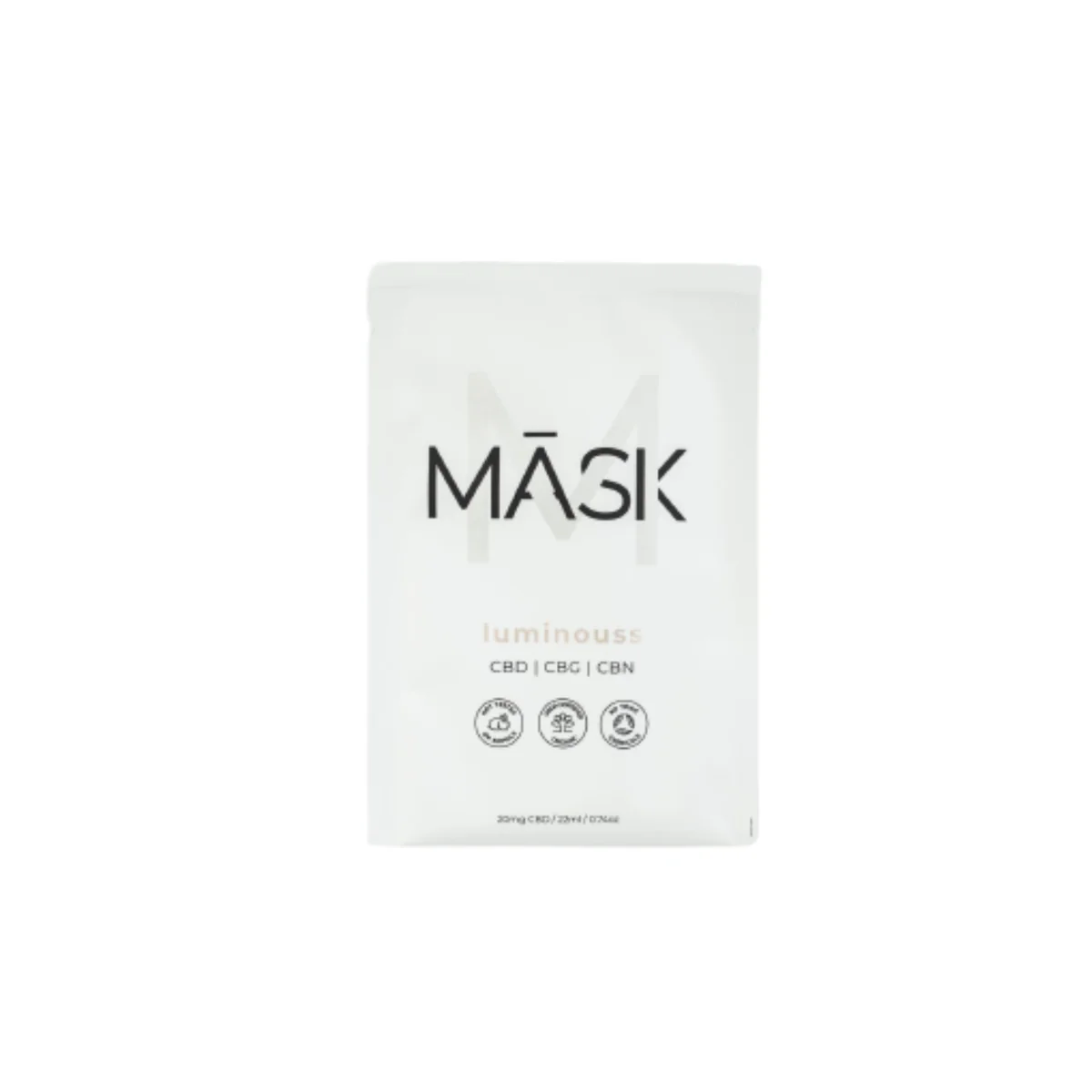 Mask Skincare CBD Face Mask Luminouss